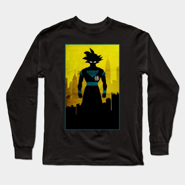 Dream Goku Long Sleeve T-Shirt by Blinxs